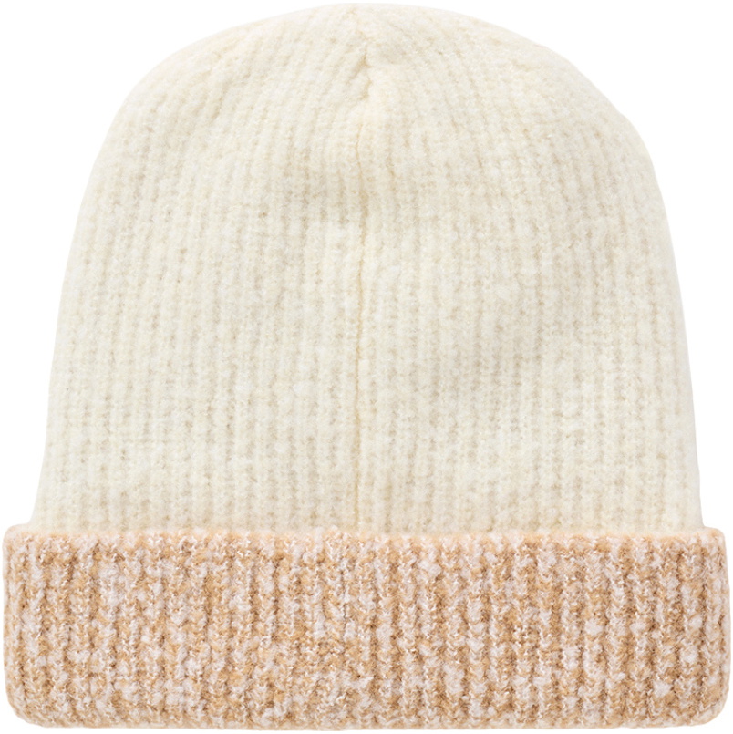 2026 Rip Curl Mujer 2 Tonos Reg Revo Beanie 02MWHE - Off White / Tan